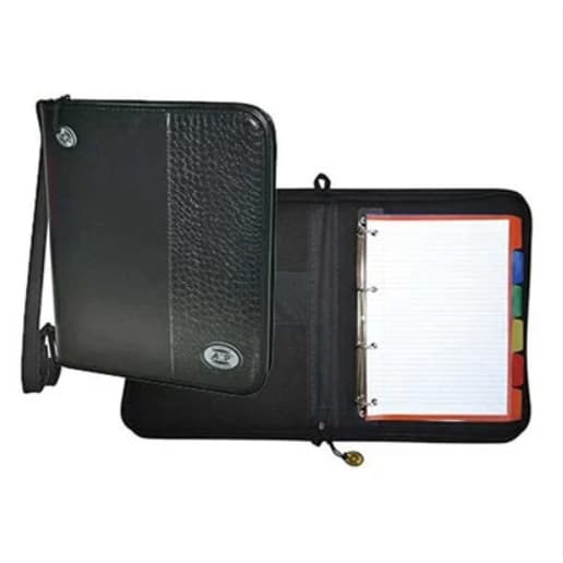 Fichário Universitário Croco A4 ref,938 ACP Preto C/Alça.