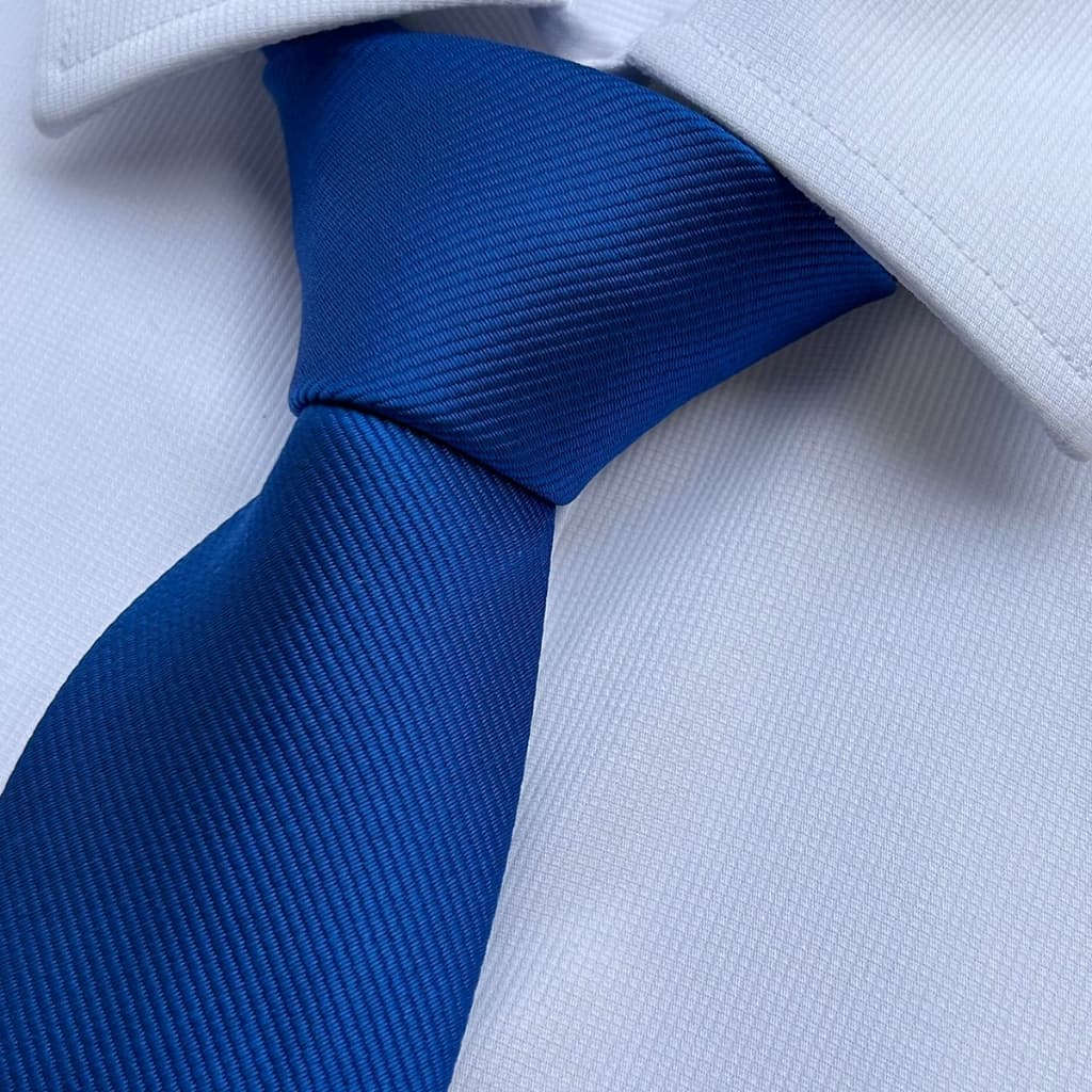 Gravata Azul Royal Slim e Semi Slim Masculina Para Padrinhos de Casamento Noivos