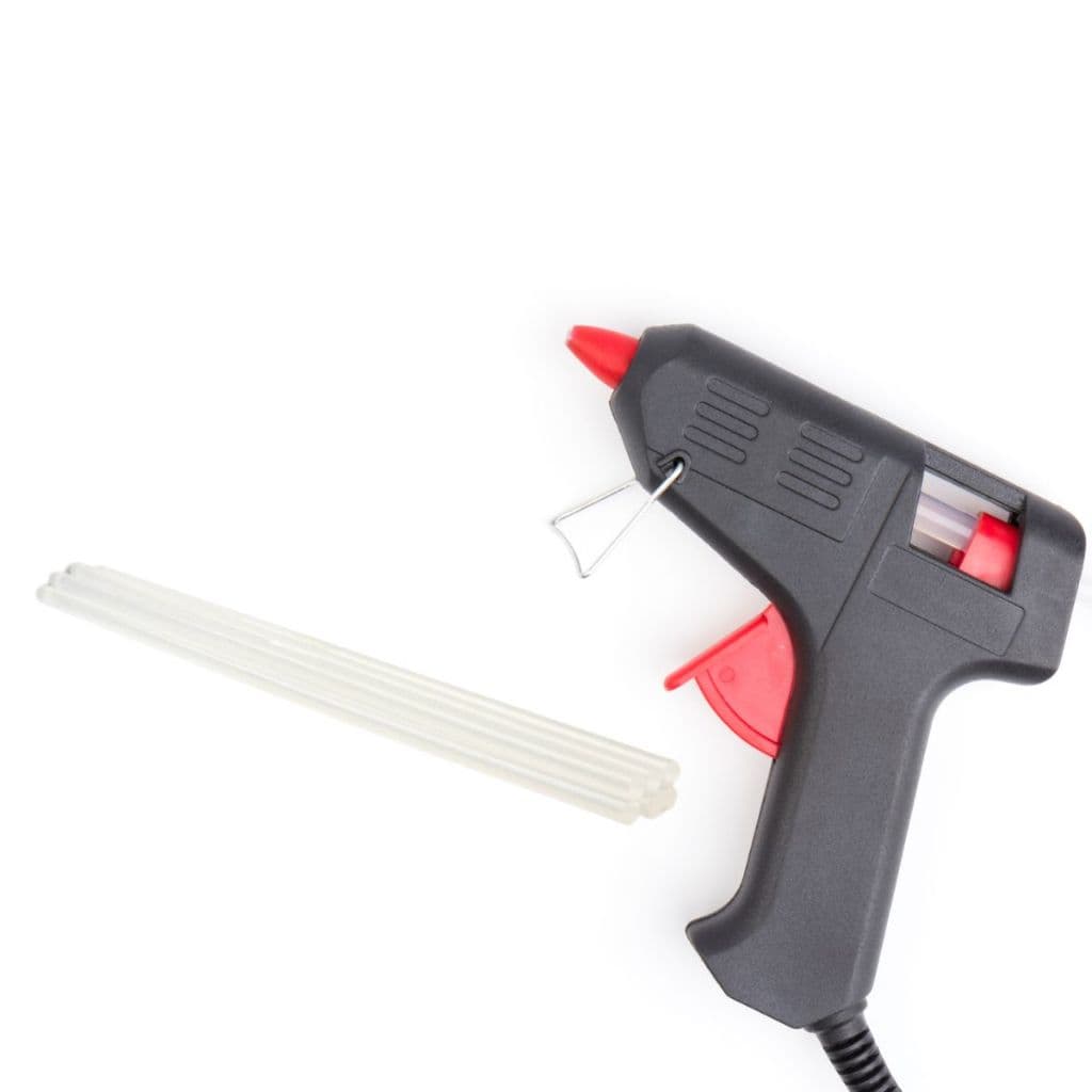 Pistola De Cola Quente Bivolt + 10 Bastões De Cola Quente Fino