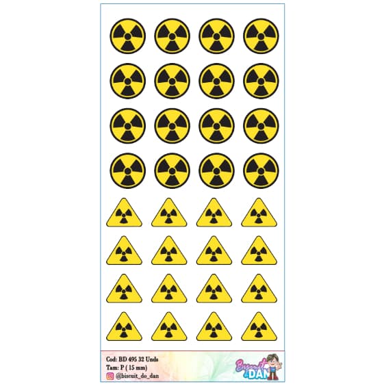 BD495 - ADESIVO RESINADO RADIAÇÃO/NUCLEAR RADIOLOGIA