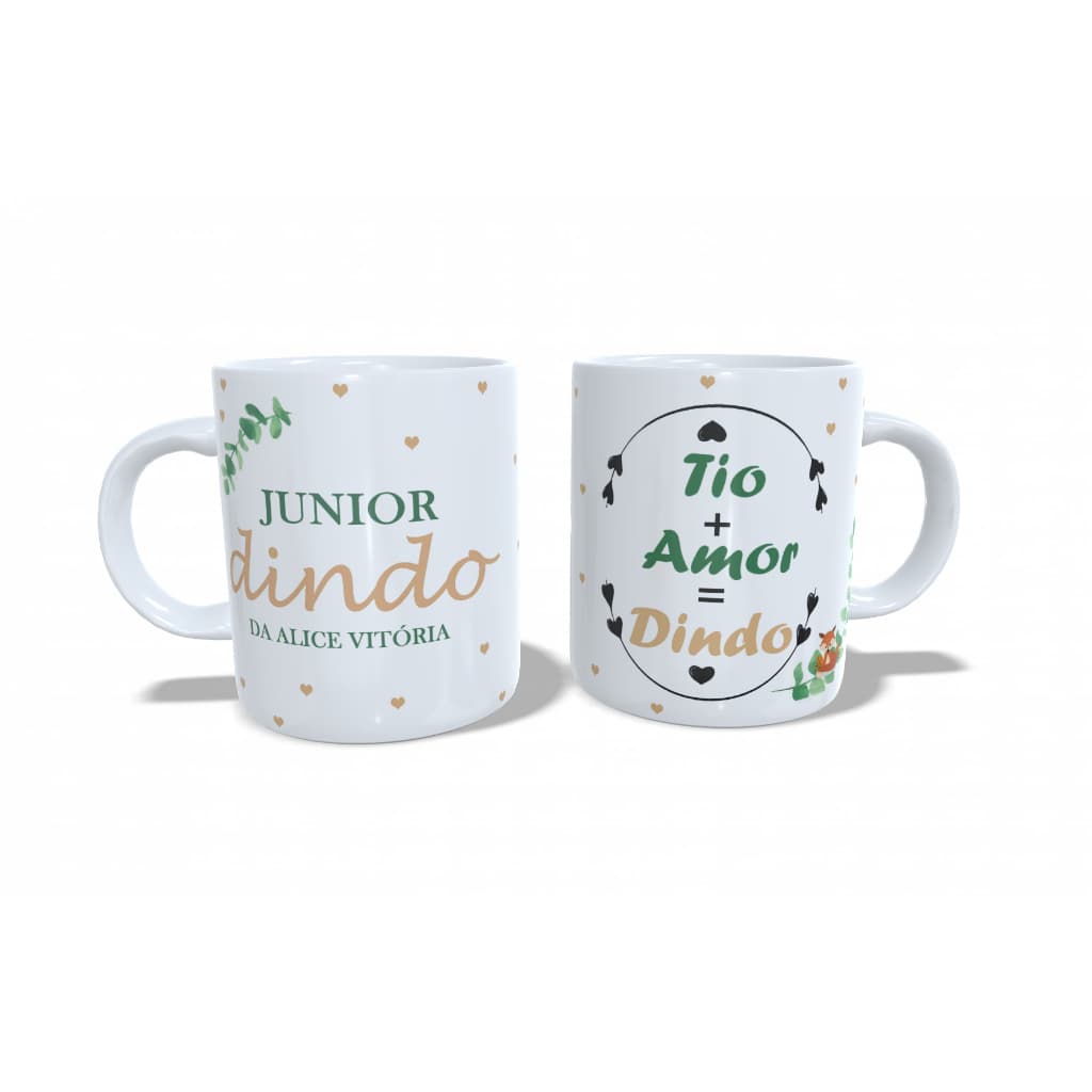 Caneca Convite Padrinhos Batismo / Crisma/ Consagração / Dindo / Dinda