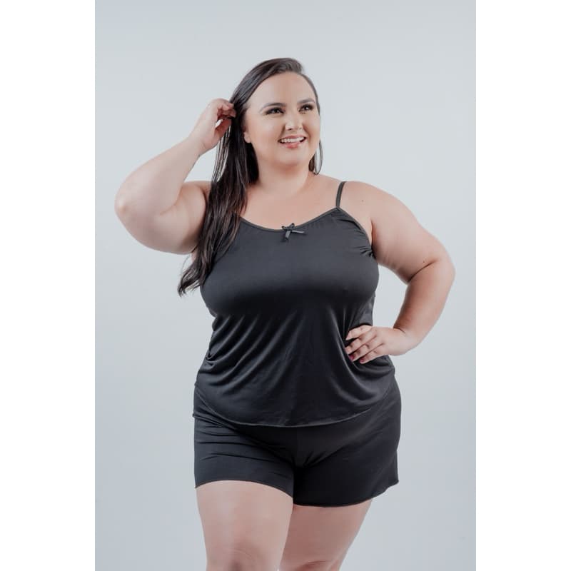 Baby doll Plus size pijama feminino plus size moda feminina EXGG