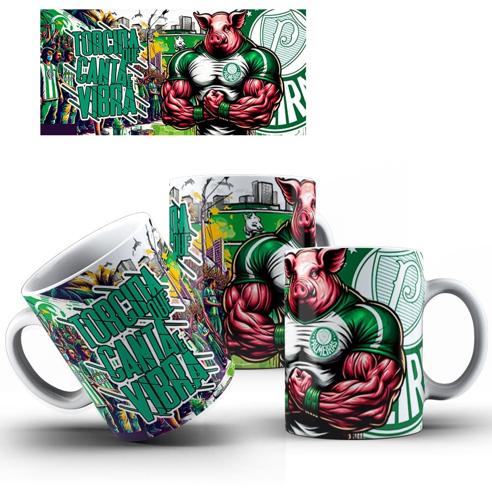 Caneca de Porcelana Personalizada Times