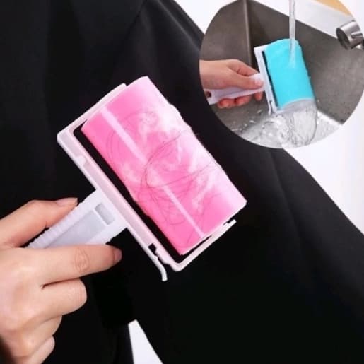 Rolo Tira Pelos Plástico Lavável Original Reutilizável Multi Uso Alta Qualidade