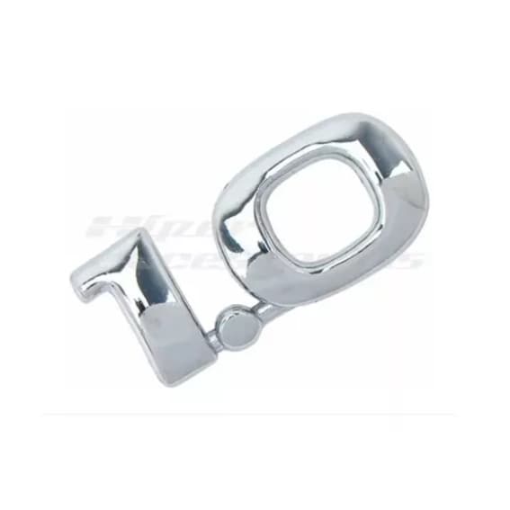 Emblema Letreiro 1.0 Cromado Gol -- Fox