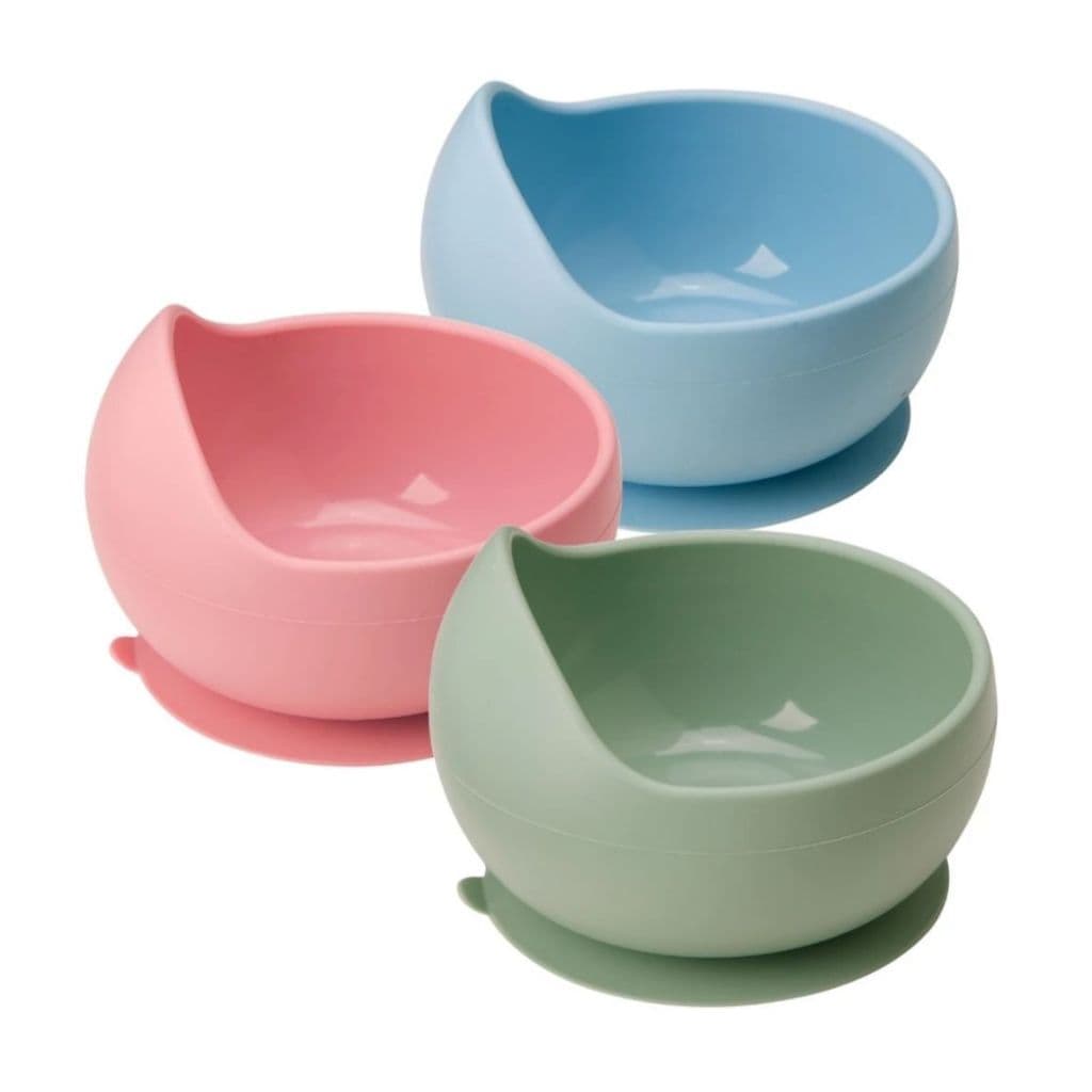 Bowl para refeição em silicone com Ventosa - pratinho para bebê - introdução alimentar - Buba