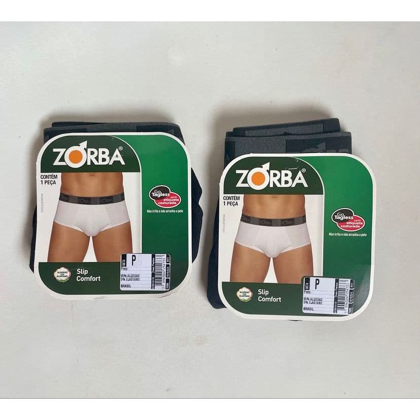 Kit 2 Cuecas Zorba P Novas