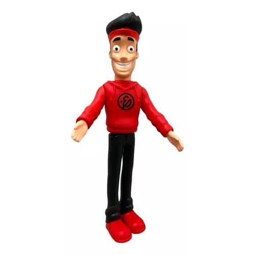 Boneco Enaldinho Youtuber Articulado 20cm De Vinil Brinquedo