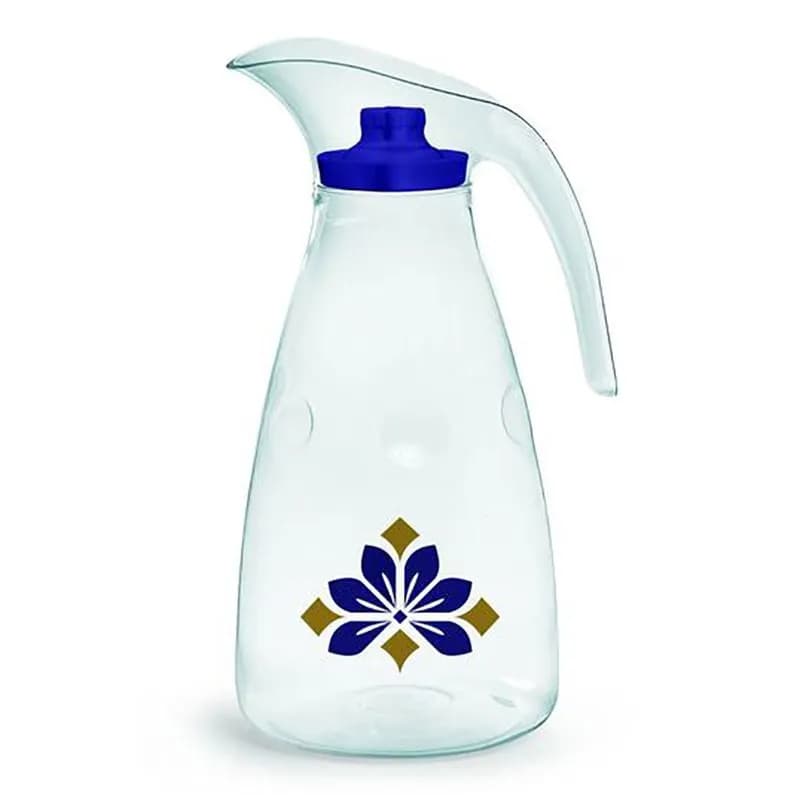 Jarra Veneza 1800ml Decorada Plástica Jarra Para Suco Geométrica - Tiba