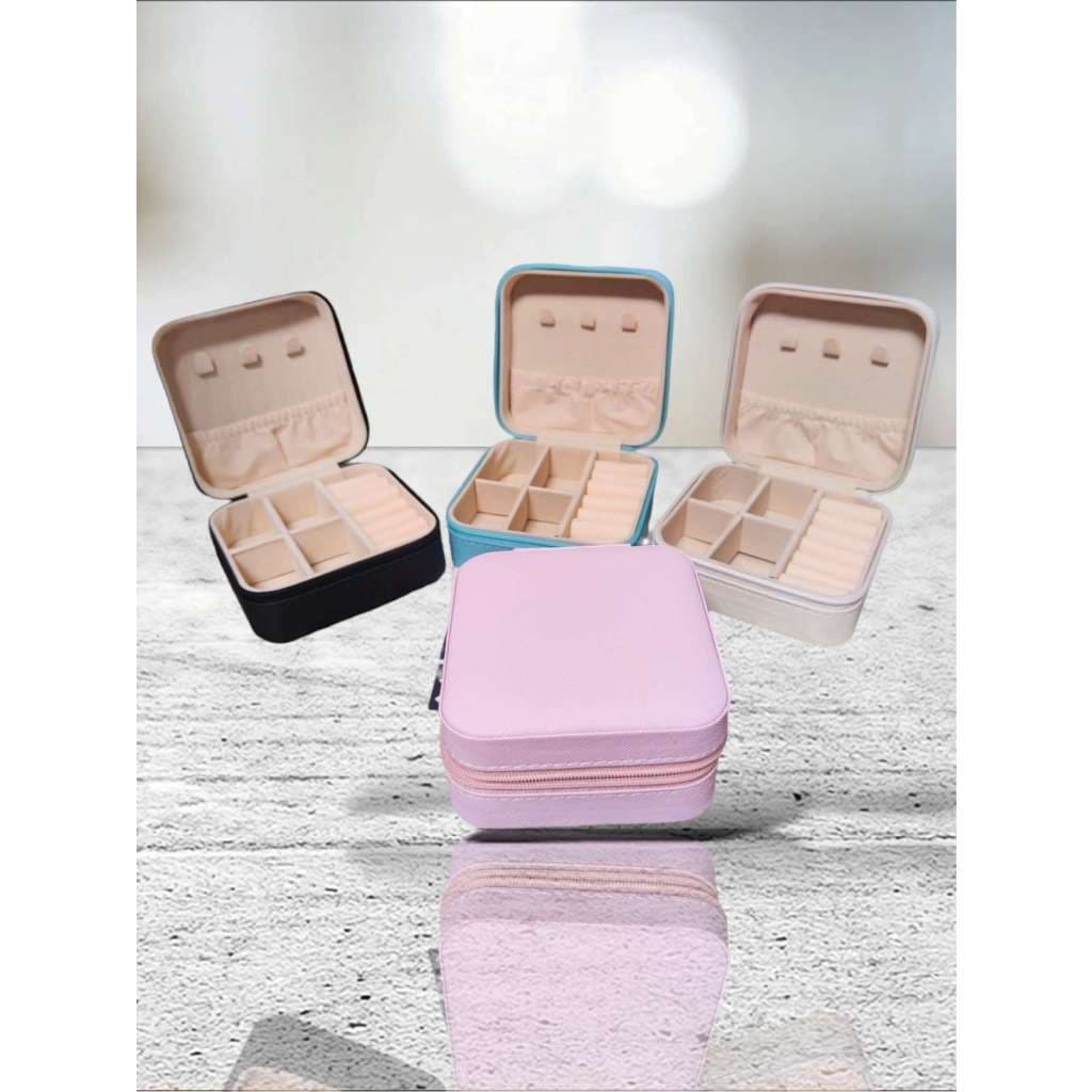 Porta Mini Caixa Organizadora Jóias Para Armazenamento De Anéis Brincos / Colar
