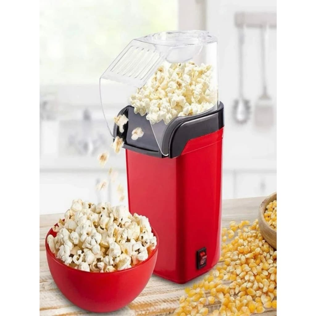 Pipoqueira elétrica de 1200w, máquina de pipoca sem necessidade de óleo para casa, família, crianças  Popcorn Maker Máquina Pipoca 110V