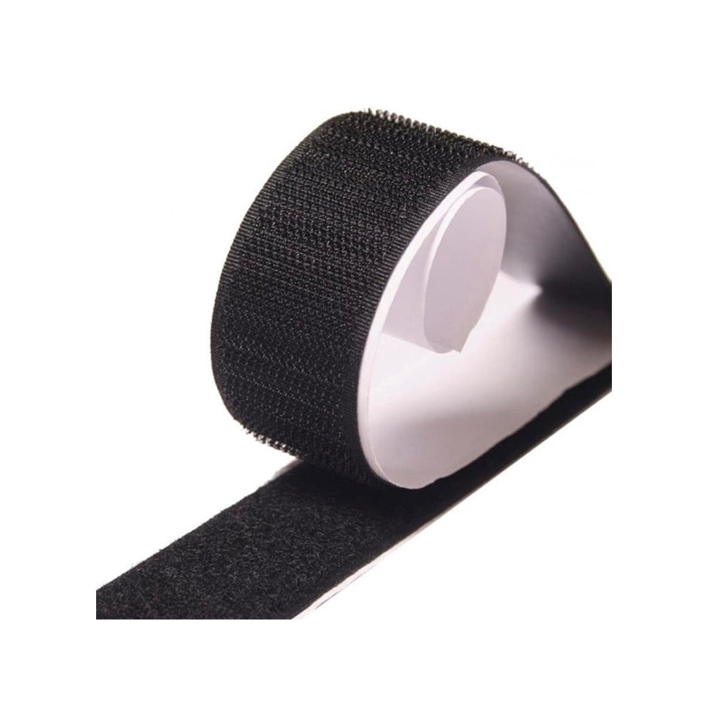 Fecho De Contato Autocolante Adesivado - Velcro Macho E Fêmea 50 Mm