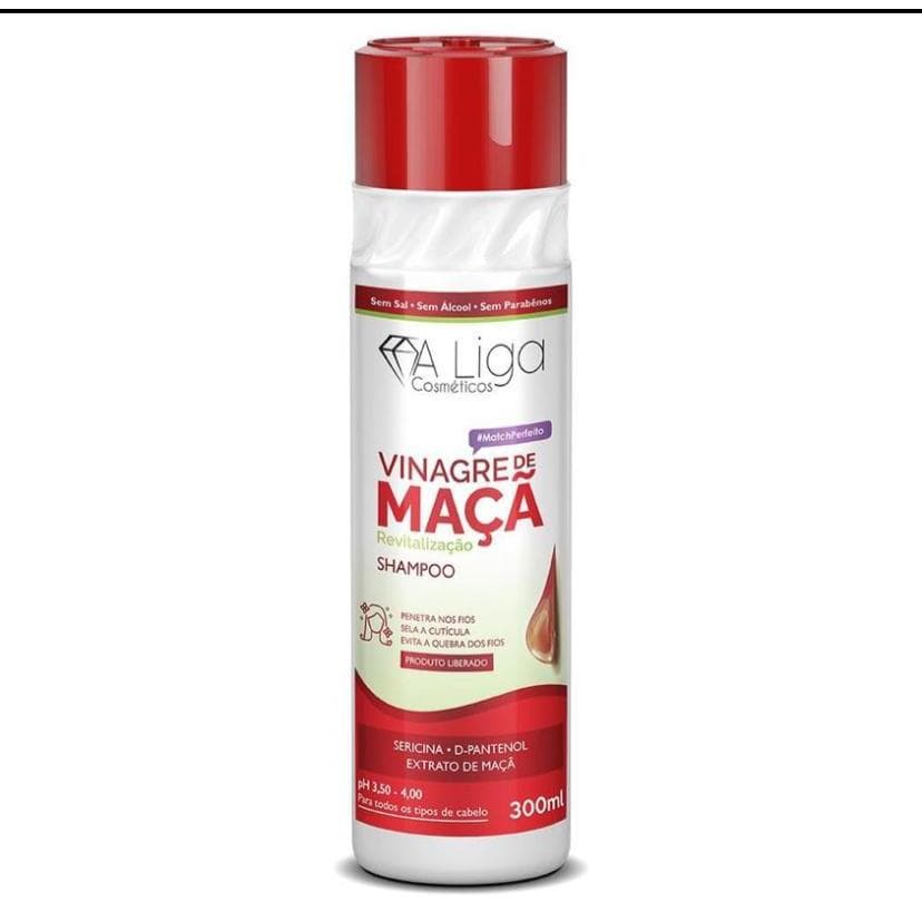 Shampoo Vinagre De Maçã 300Ml - A liga cosmeticos