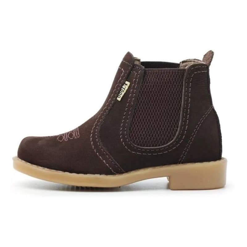 Botina Infantil  Botinha Masculina em Couro Bota Moda Country Texana Festa Junina Pronto  Entrega