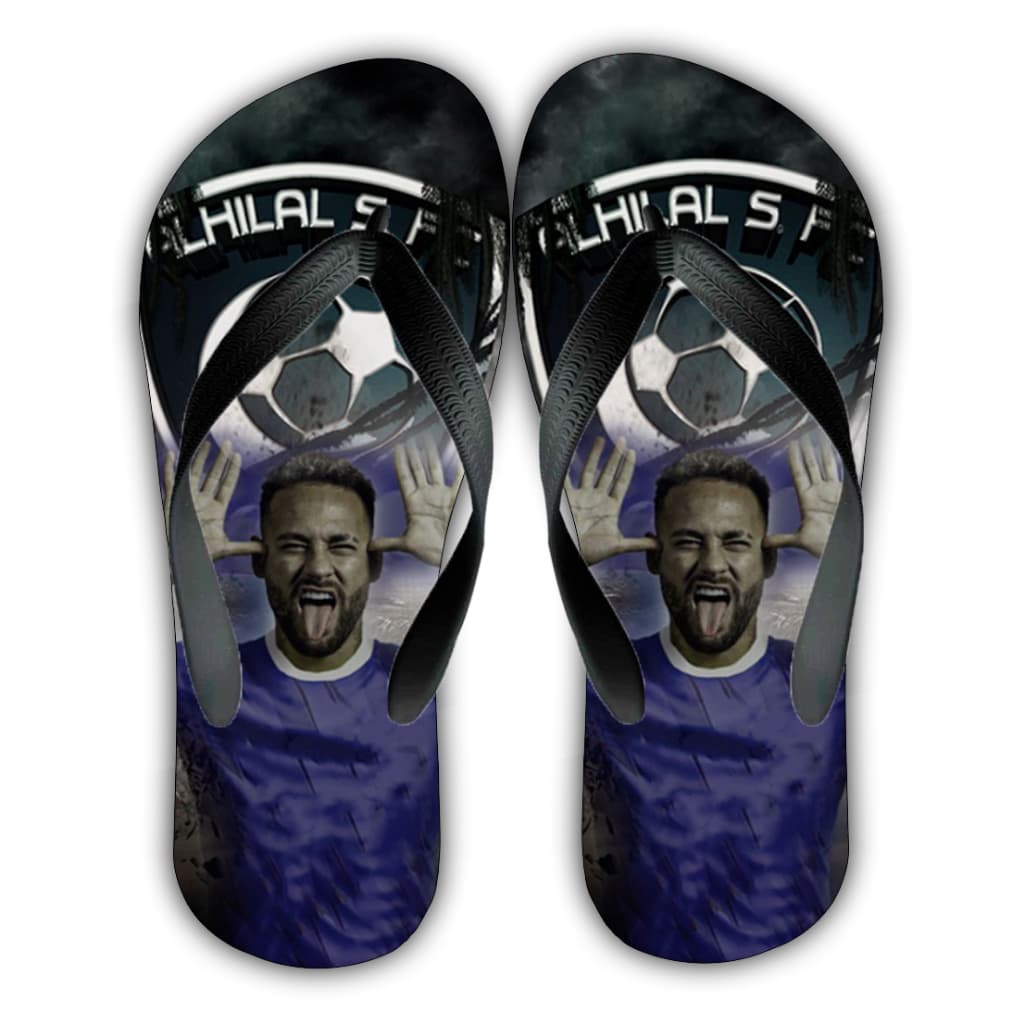 Chinelo Adulto e Infantil Neymar Al Hilal Time Exclusividade