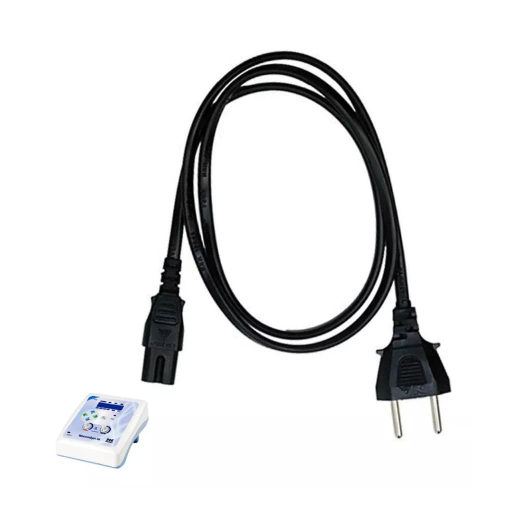 Cabo Energia Força Fio Tomada Plug 8 Neurodyn III Ibramed