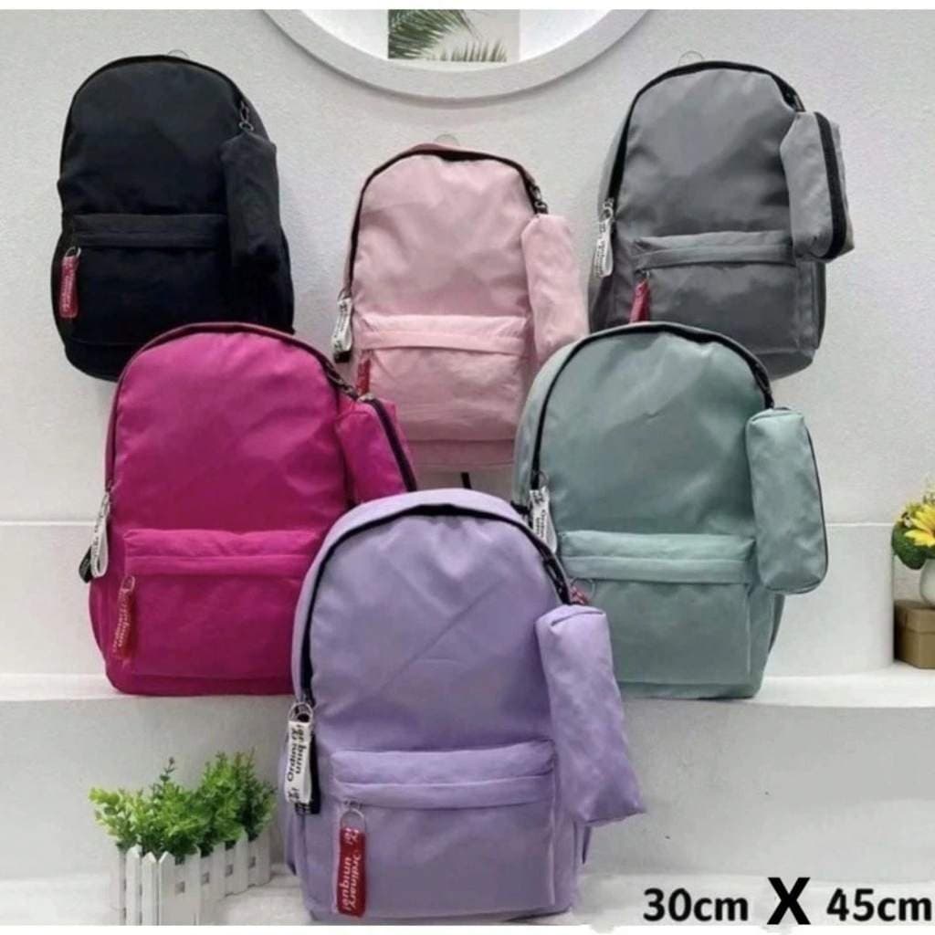 Mochila Bolsa Escolar Universidade Esportiva Feminina Masculina  Versátil