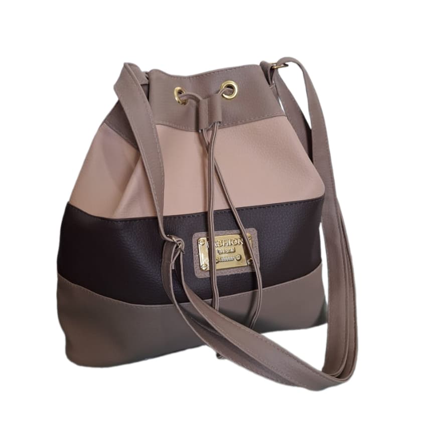 Bolsa Feminina Com Alça Transversal Tipo Saco Linda E Espaçosa