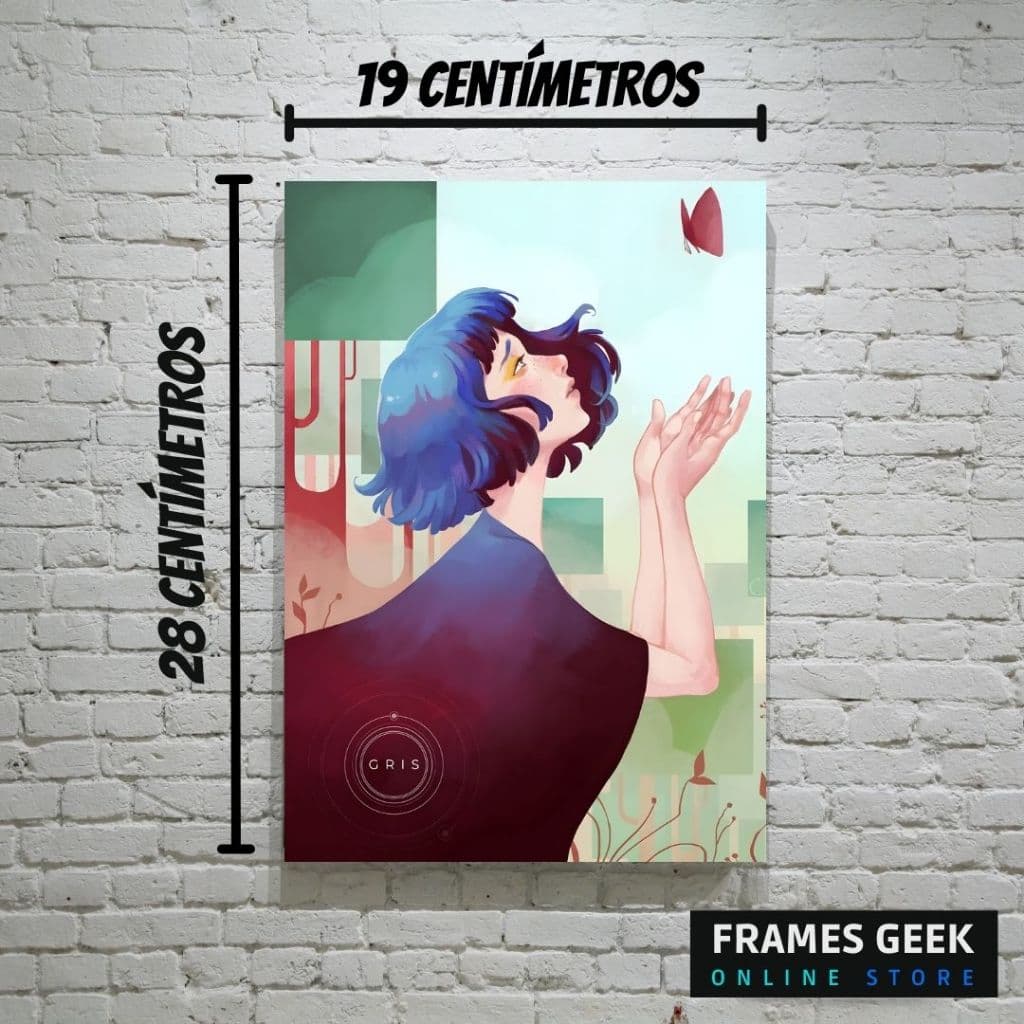 Gris placa decorativa Quarto Sala Quadro Gamer Setup Jogo vários modelos