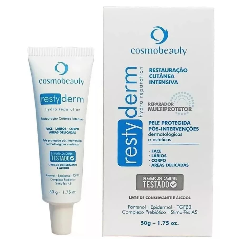 Restyderm Hidratação Intensa Facial Restaura Cosmobeauty 50g