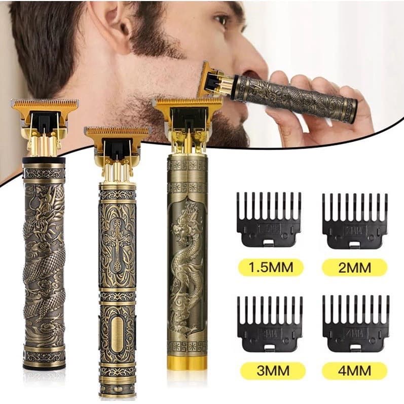 OMáquina De Cortar Cabelo Para Barba Masculina Designer Aleatório Elétrico Profissional