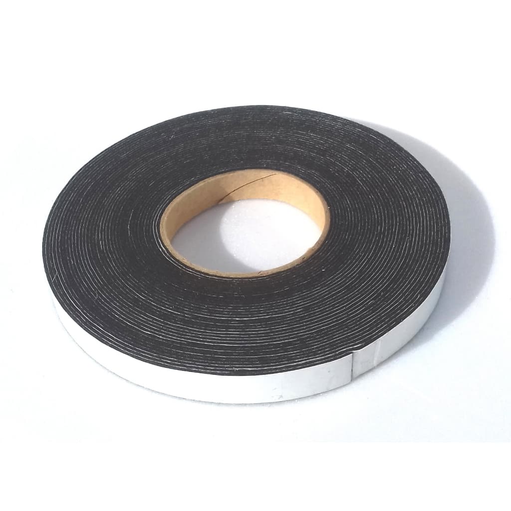 Fita Feltro Antirruído Adesivo Autocolante 1 Lado 12mm x 1,2mm Rolo Com 10 Metros