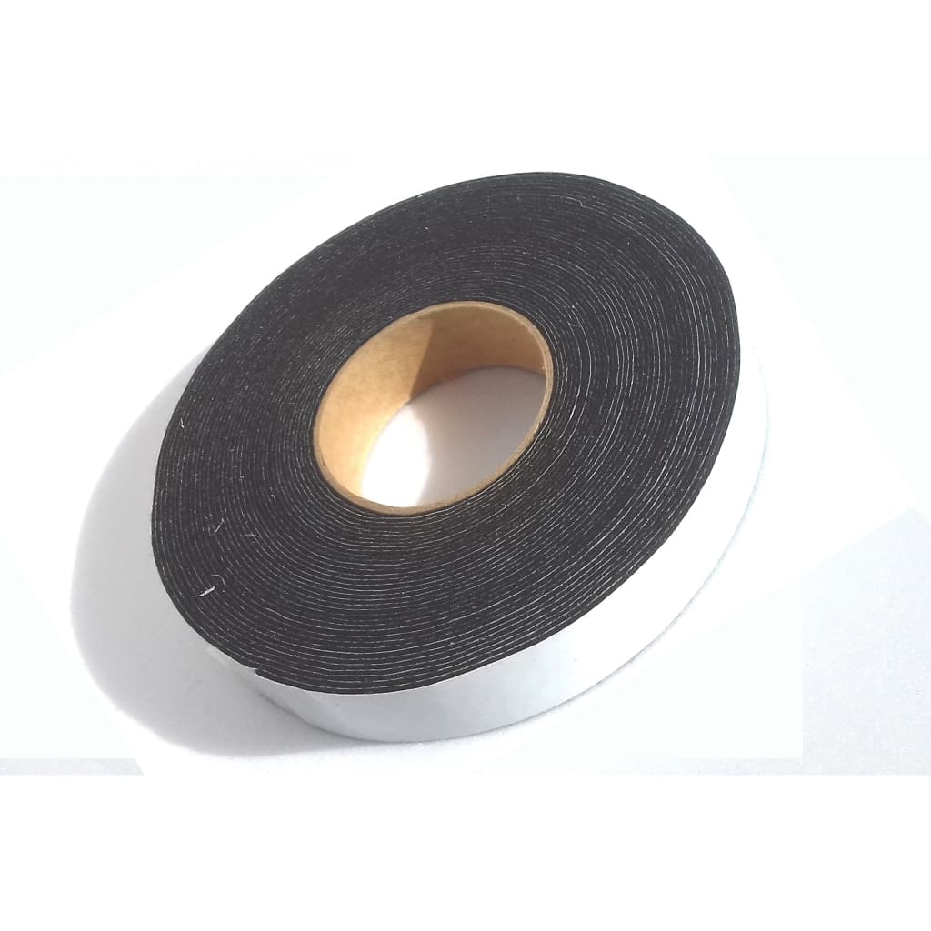 Fita Feltro Antirruído Adesivo Autocolante 1 Lado 19mm x 1,2mm Rolo Com 10 Metros