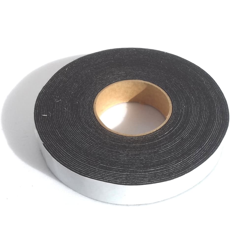 Fita Feltro Antirruído Adesivo Autocolante 1 Lado 20mm x 1,2mm Rolo Com 10 Metros