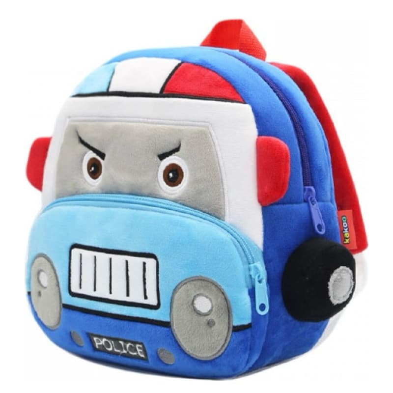 Mochila Pequena Infantil Carros. Veludo peluciado. ideal passeio e pré-escola. Dim.  30cm alt x 26cm larg x 12cm prof