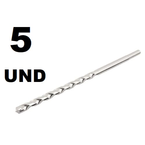Broca de videa widea longa - 300mm - vários tamanhos- KIT REVENDEDOR TOP - 3 E 5 UND