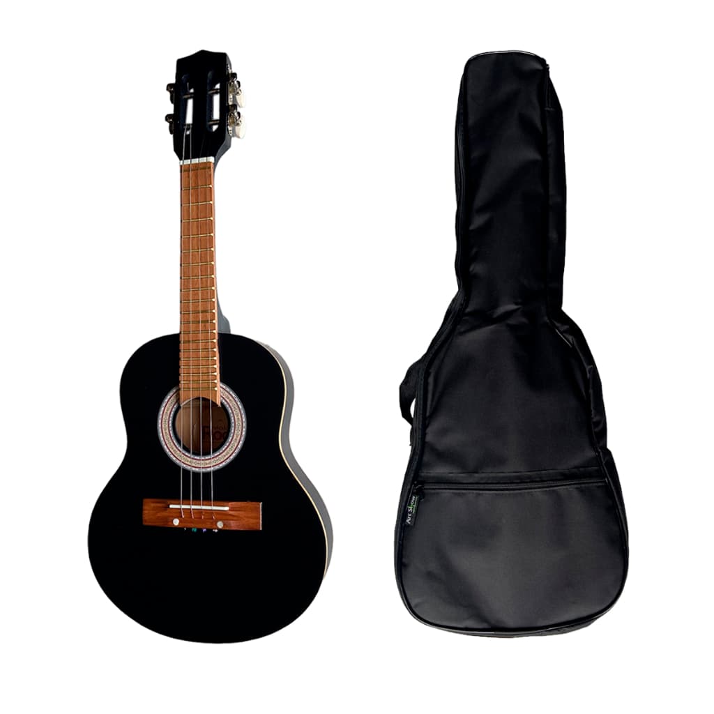 Cavaquinho Cavaco Roos Estudante Acústico Natural ou Preto (Fabricação Nacional)