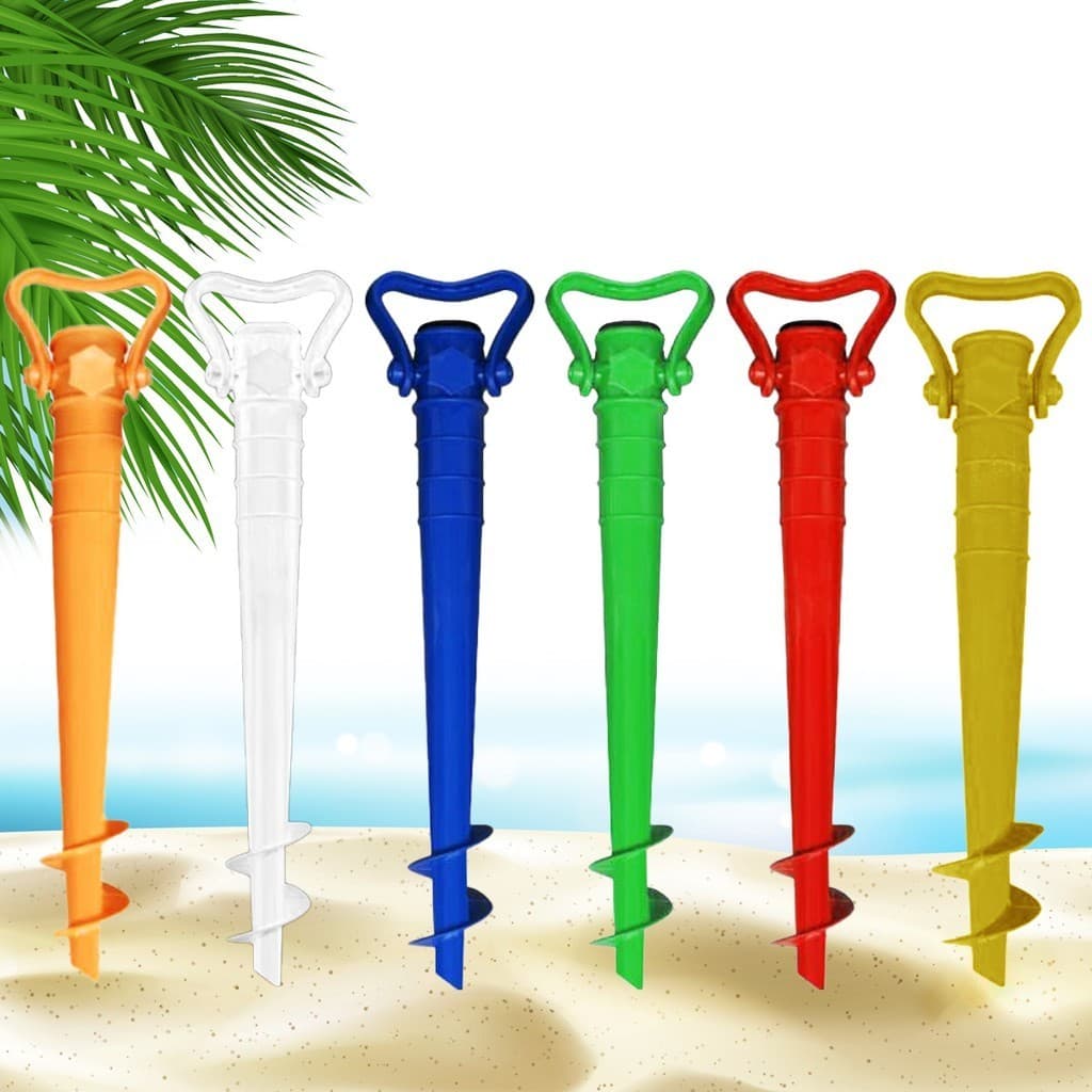 Âncora Para Guarda Sol Plástico Universal 40cm