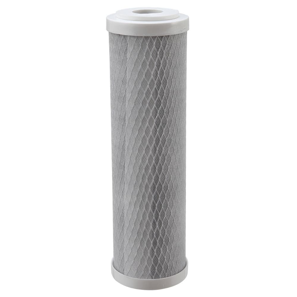 Filtro Refil HDF 9.3/4" Carbon Block DE ENCAIXE - Para Aquablock 10", Policarbon Aquaclear 10", Hidrofiltros e outras