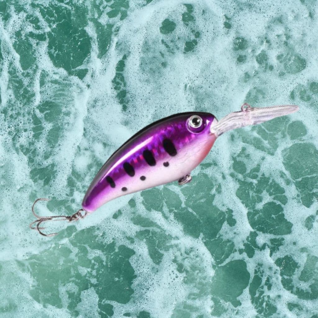Isca artificial de pesca peixe grande com 2 anzóis de 3 ganchos Crankbait