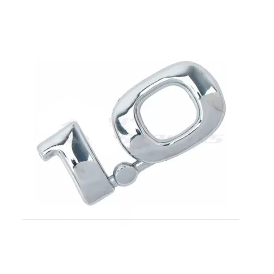 Emblema Letreiro 1.0 Cromado Gol -- Fox