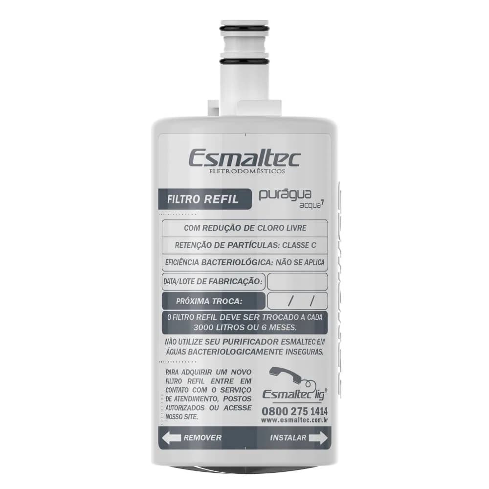 Refil Filtro Purificador Esmaltec ACQUA7 Original