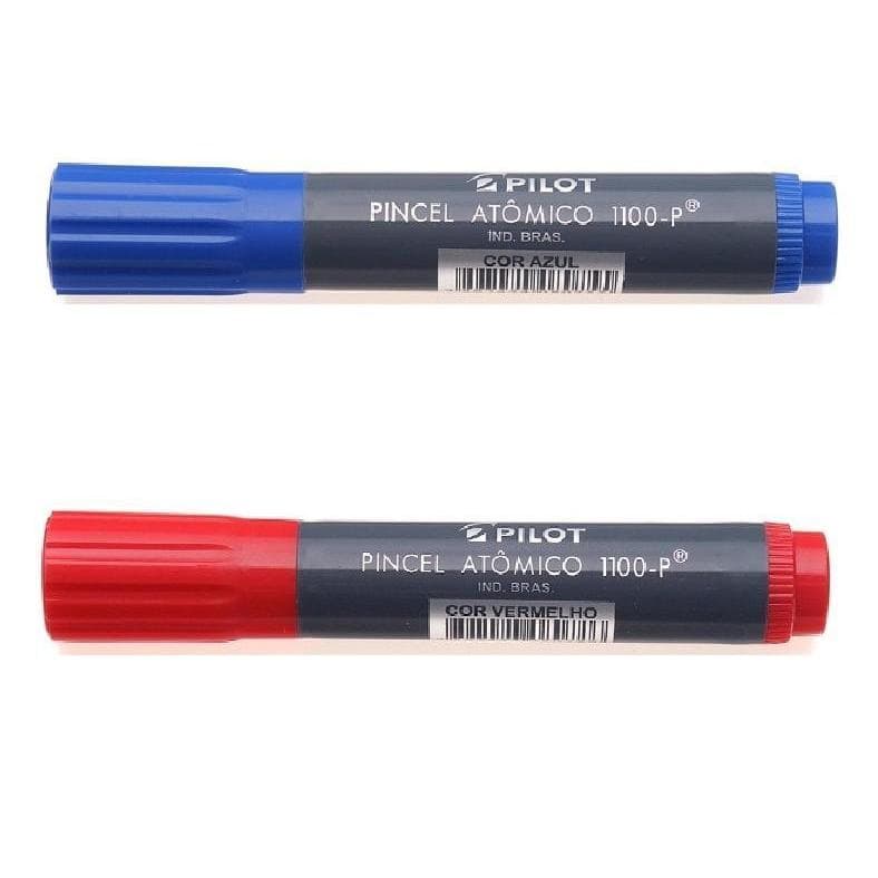 Marcador Pincel Atômico 1100-P Pilot - saquinho com 4 unidades