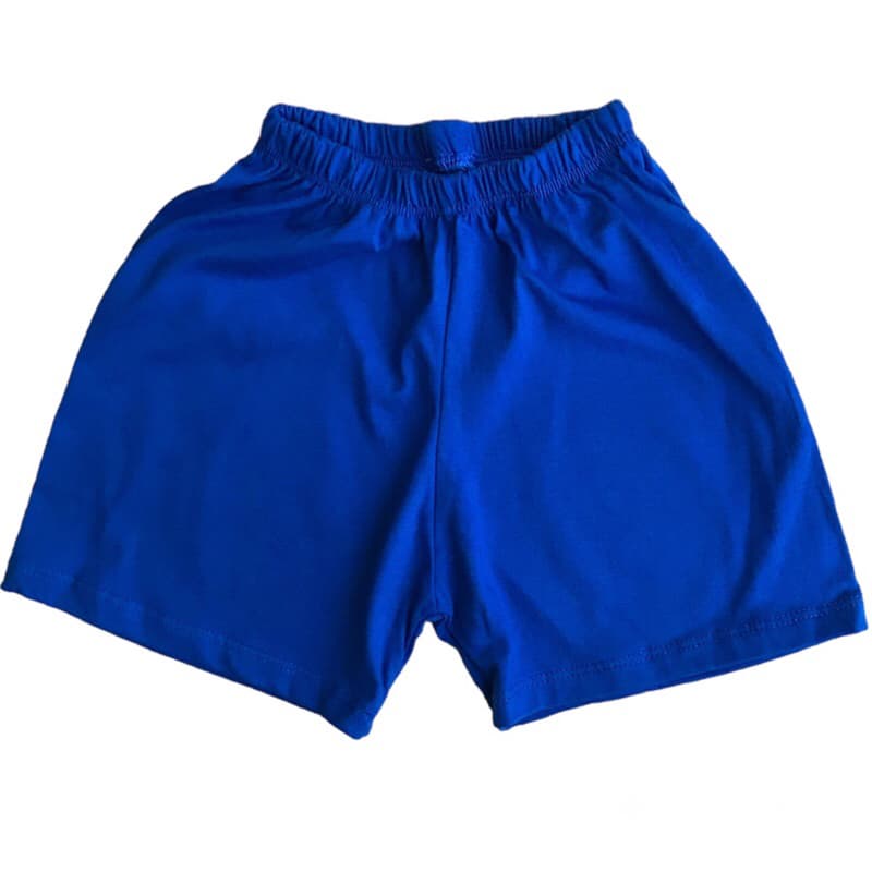 Short bermuda infantil malha menino e menina verão