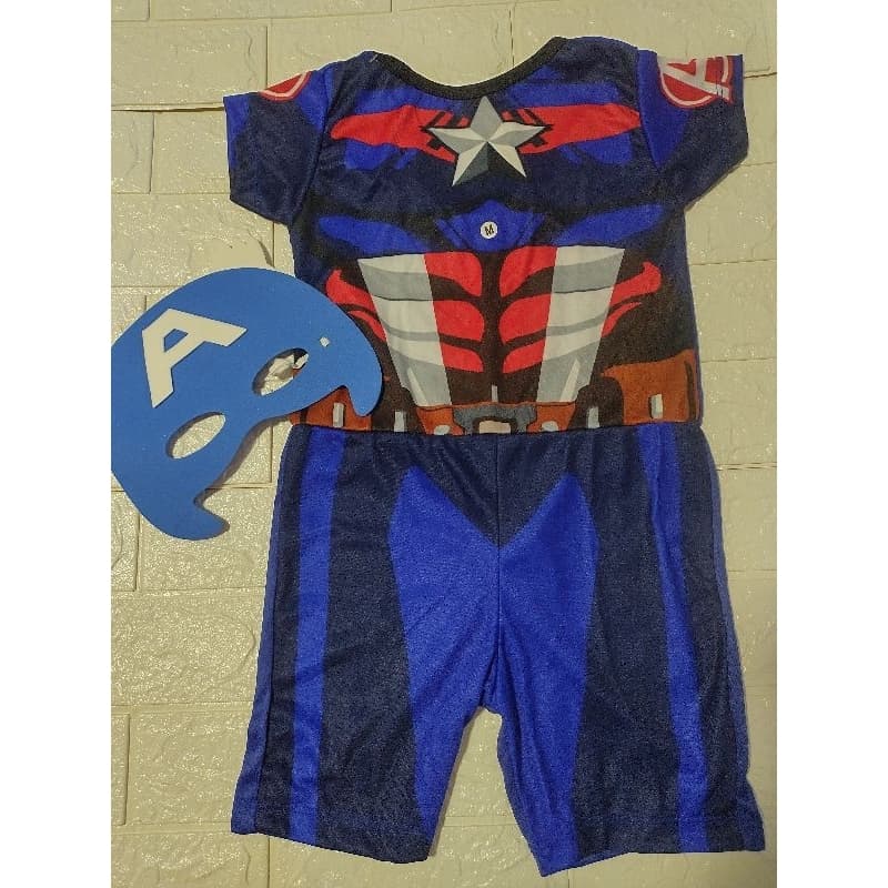 Fantasia capitão América/fantasia infantil super heróis