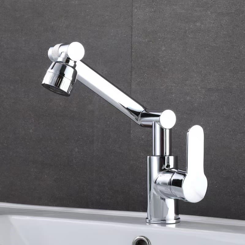 Torneira para Cozinha Gourmet Dupla Função Bico Misturador Dois Jatos Rotação 1080 ABS