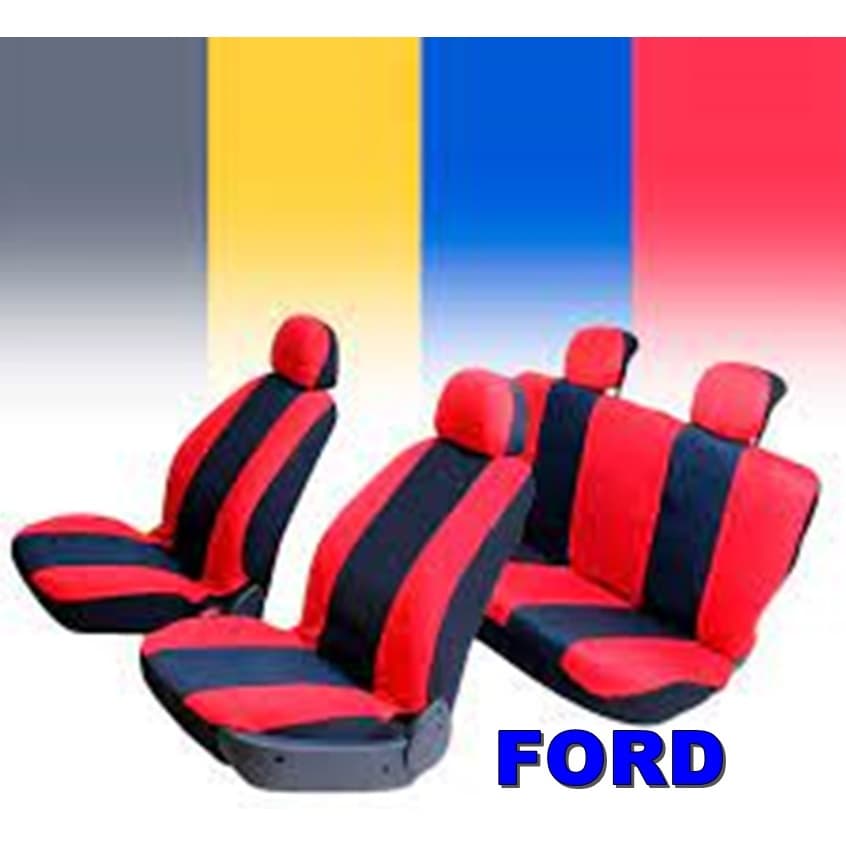 Capa Para Banco De Carro Couro Colorido Ford Ka focus Ecosport Escort Fiesta