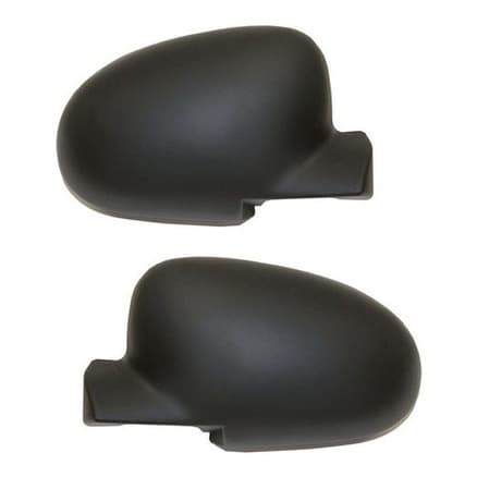 Par De Capas Retrovisor Gol Parati Saveiro G2 - Preta