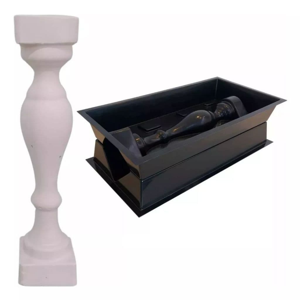 Forma Dupla Face Balaústre Coluna Cerca Romana Abs 2mm