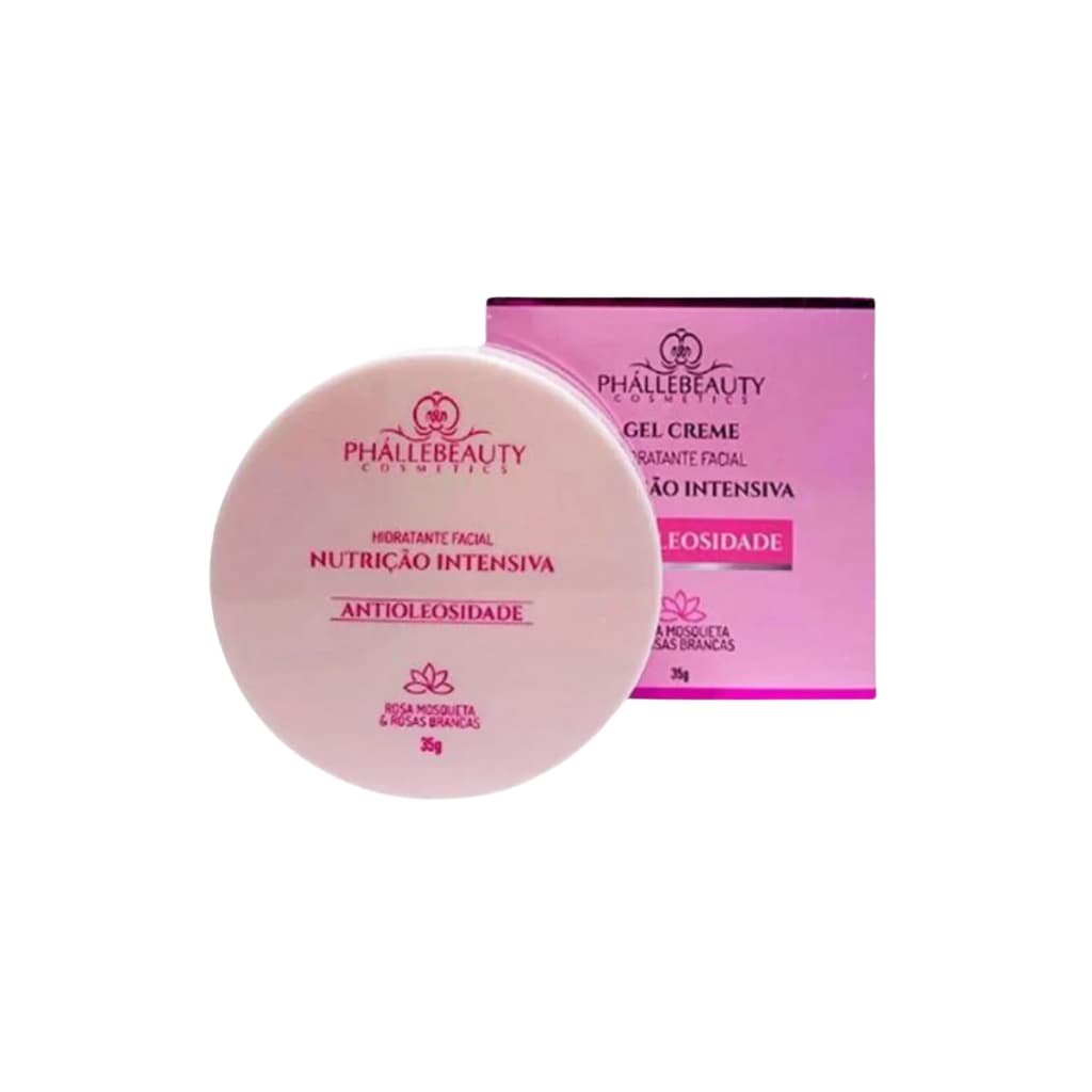 Phállebeauty Nutrição Intensiva Antioleosidade - Gel Creme Hidratante Facial 35g