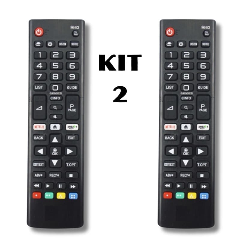 Controles Remoto Compatível Com L&G TV Smart Tecla