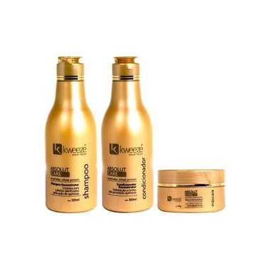 Kit Reconstrução Total - linha absolut care - Kadma Cosméticos 3 produtos