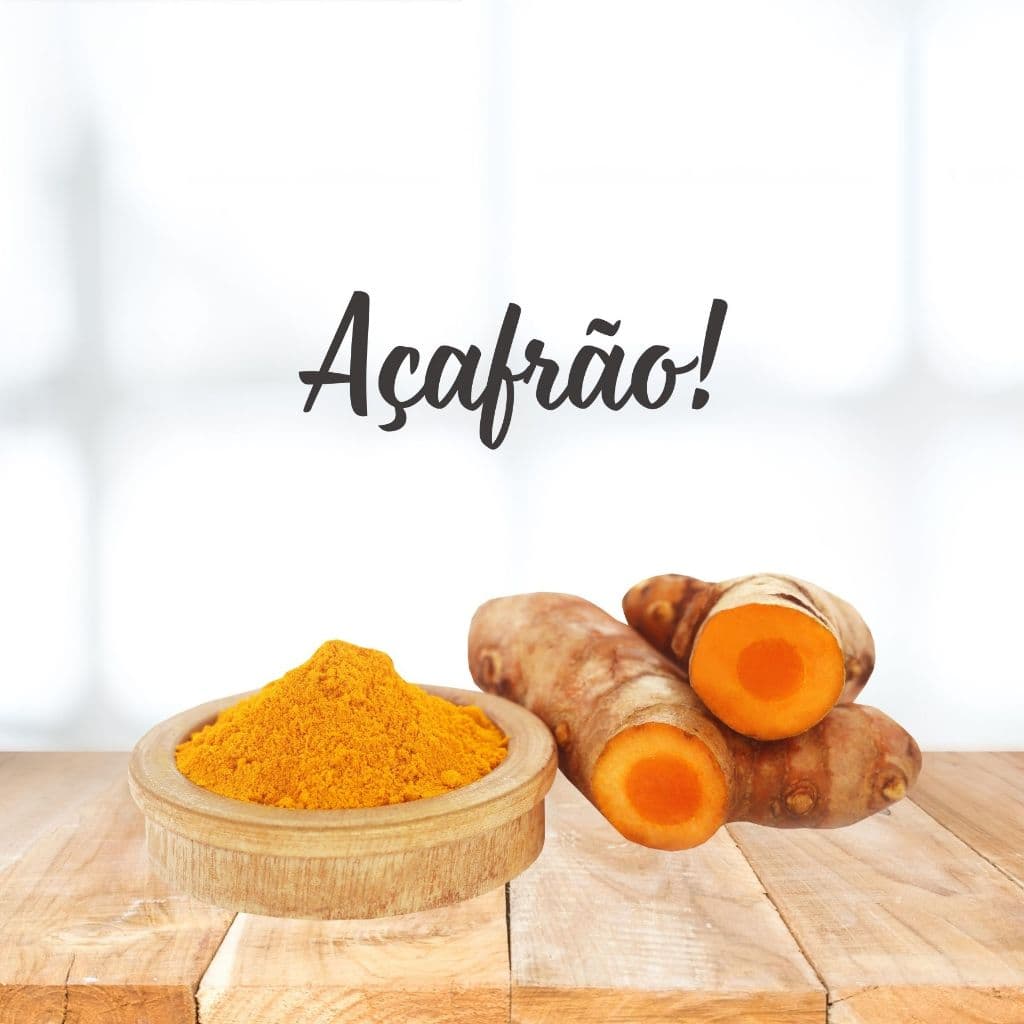 Açafrão da Terra/Cúrcuma em pó - 100% Puro - Aldeia