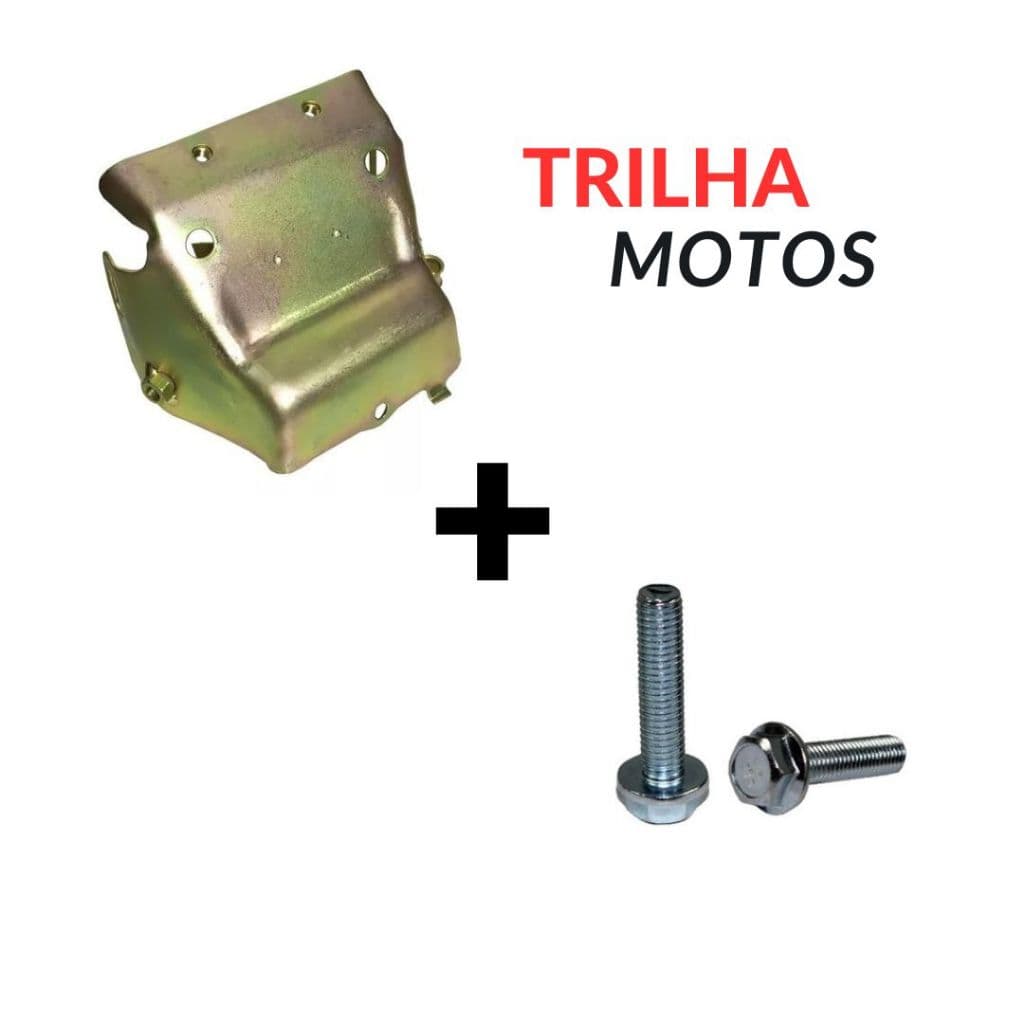 Suporte Paralama Traseiro Today 125 89 a 94 Titan 125 95 a 99 + parafusos