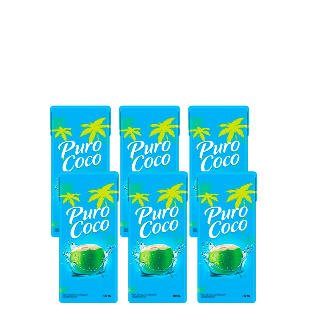 Água de Coco Puro Coco Maguary 180ml Maguary 6 Unidades