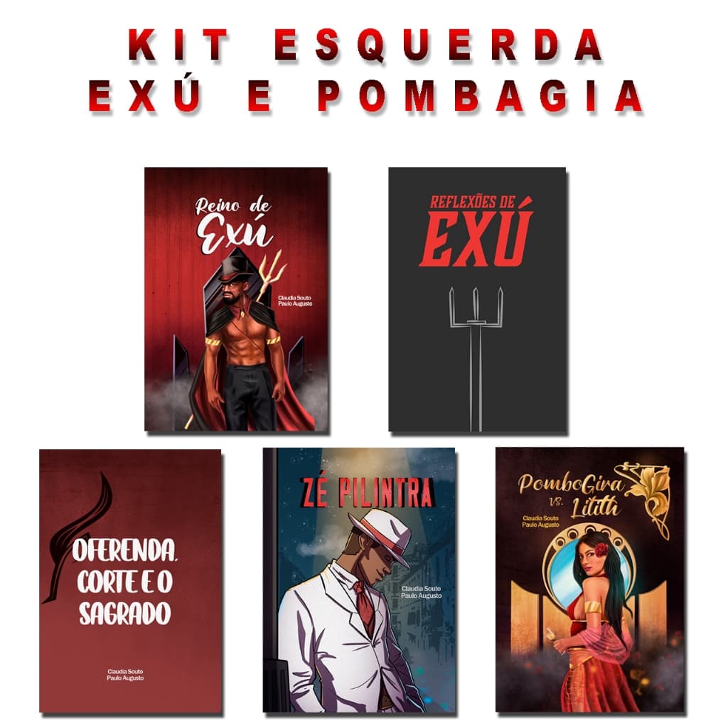 KIT Esquerda - Exú e Pombagira